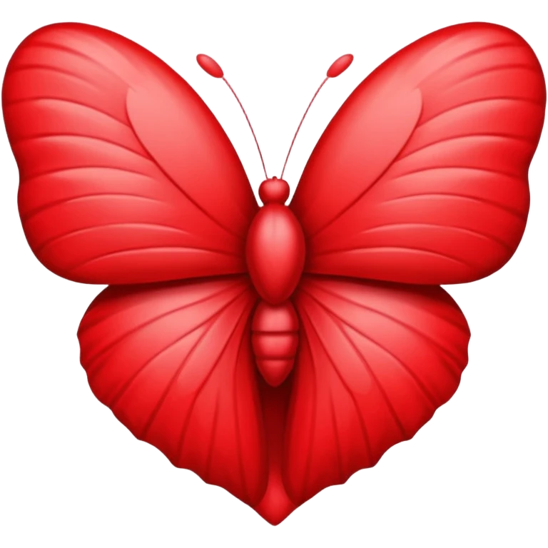 Cœur avec papillon emoji