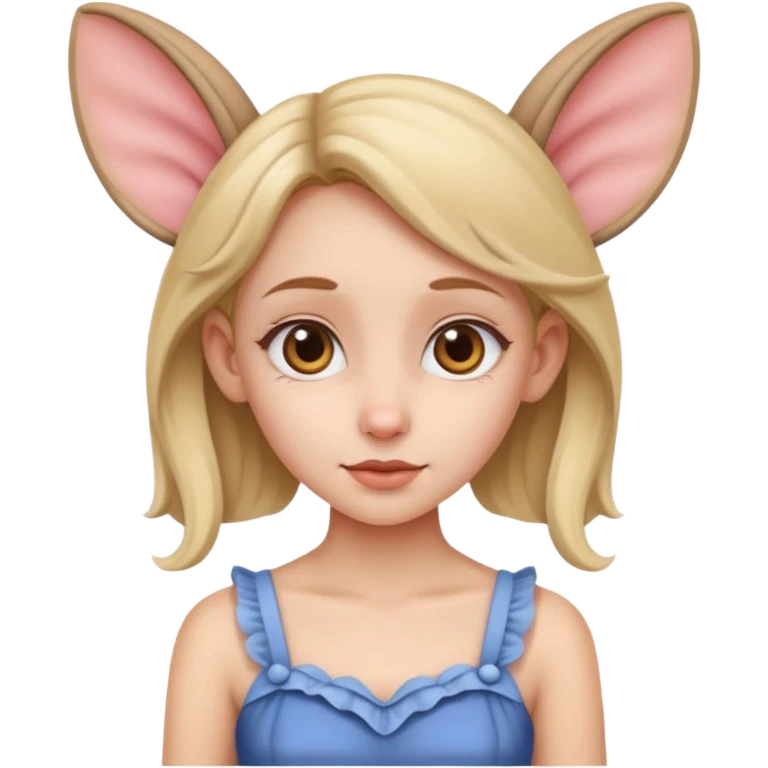 Девушка с большими мисками Ева ельфи emoji