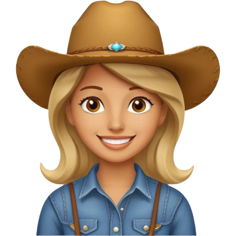 covboy woman emoji