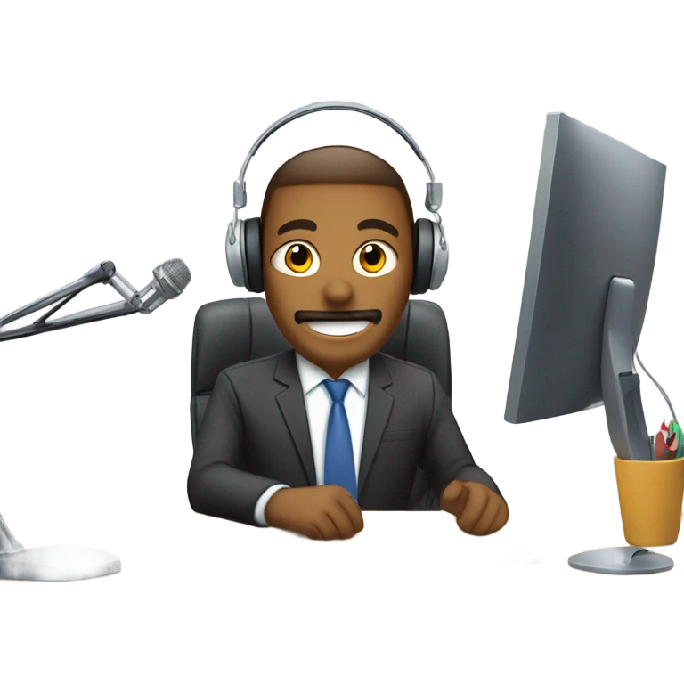 call center emoji