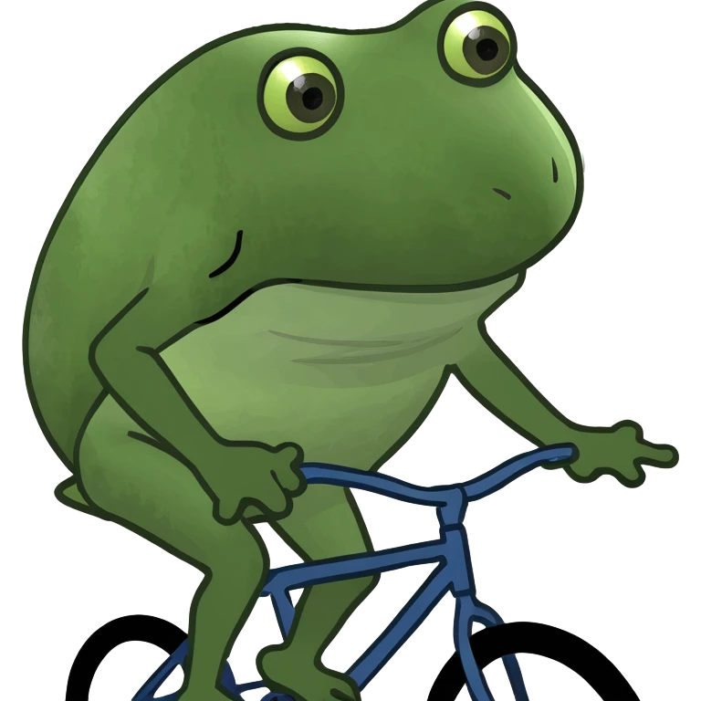 Eggplant riding bike emoji