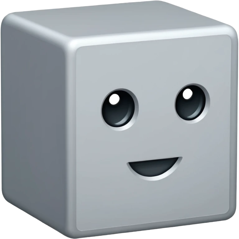 pixelated block with code brackets {} on it emoji