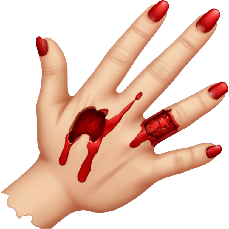 finger biting  emoji