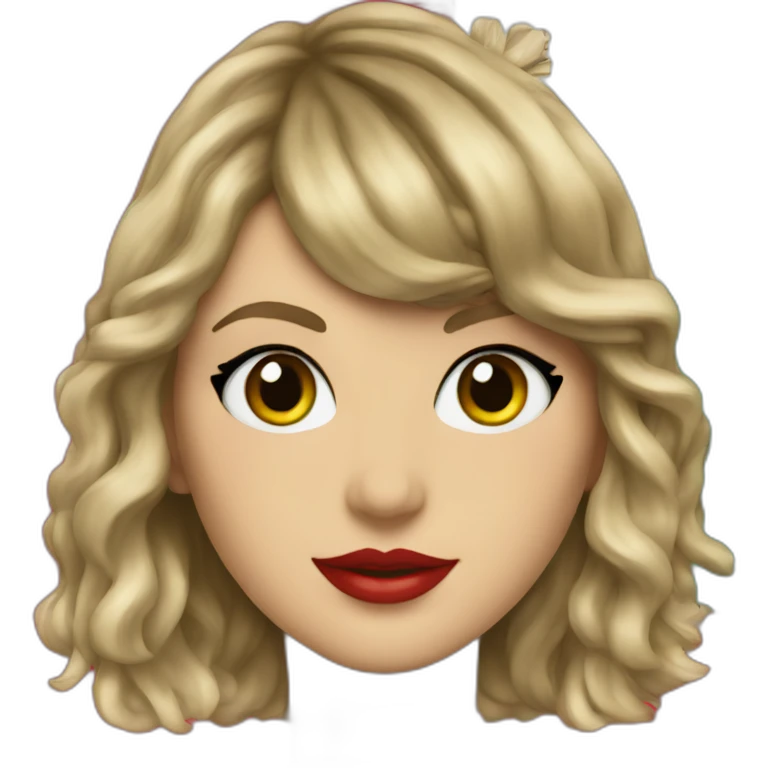 Taylor swift with Mexican flag emoji
