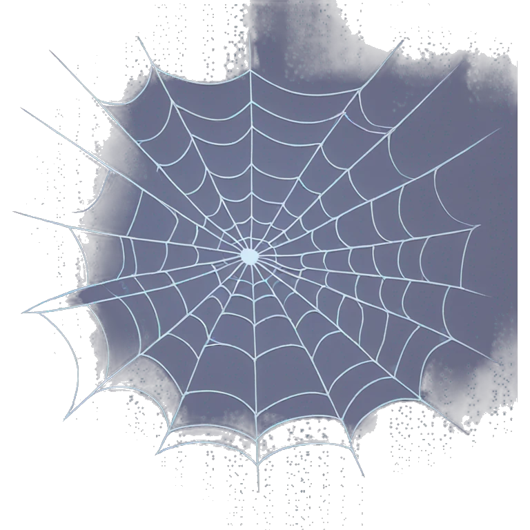 Spider web emoji