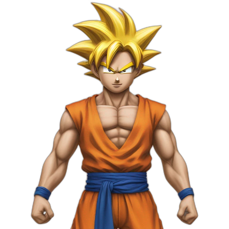 does goku clean nuts? emoji