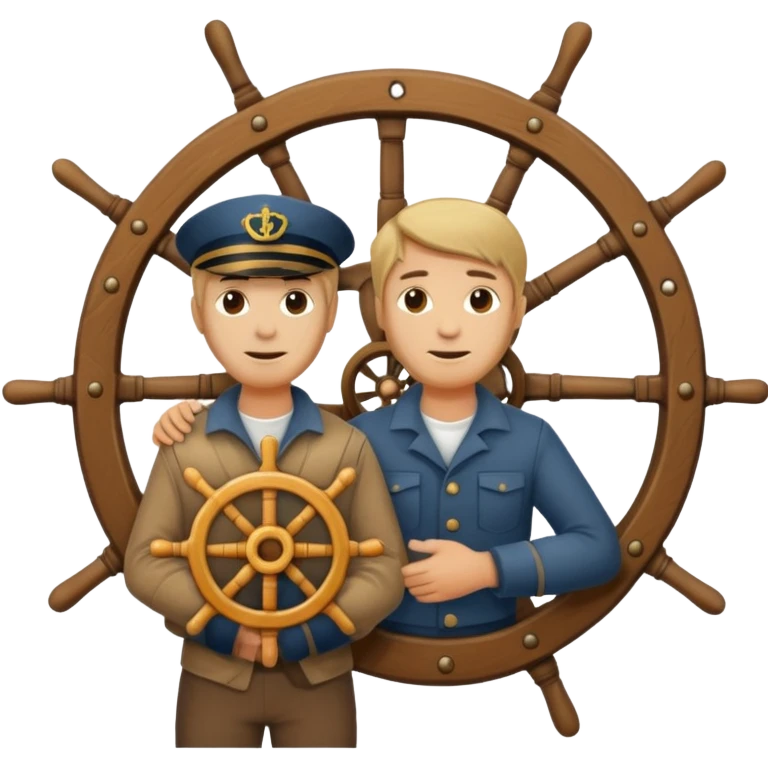 Helmsman emoji