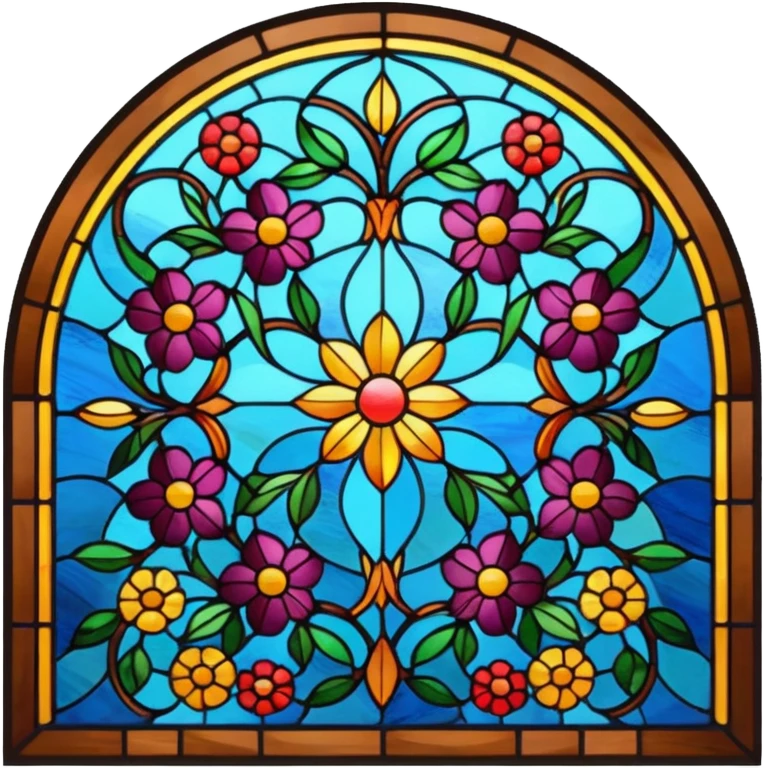 Stained glass window emoji