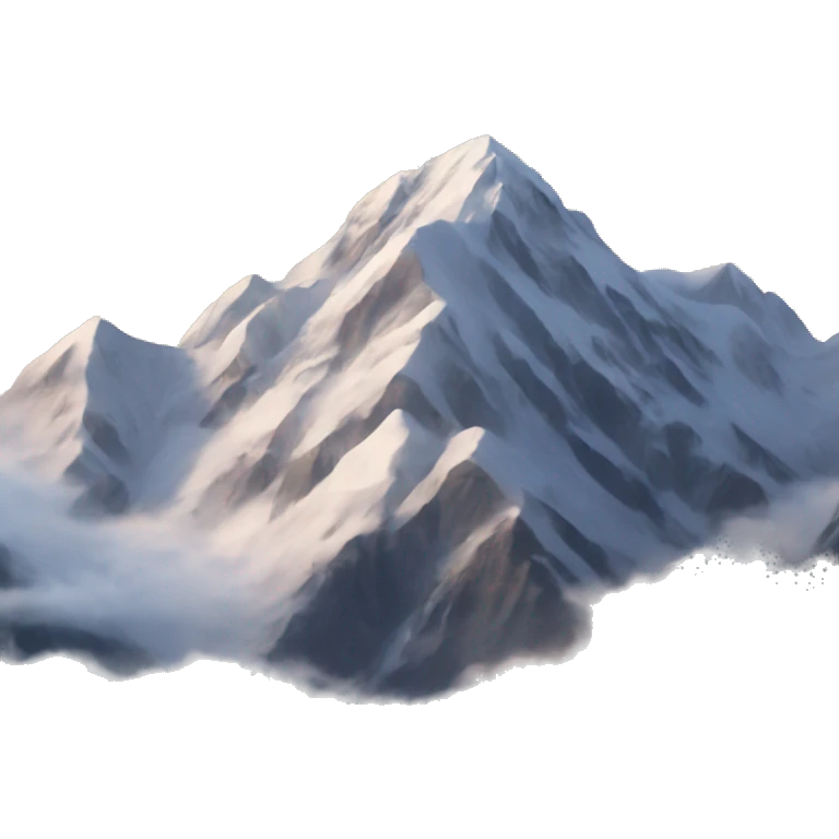 Hello over a mountain  emoji