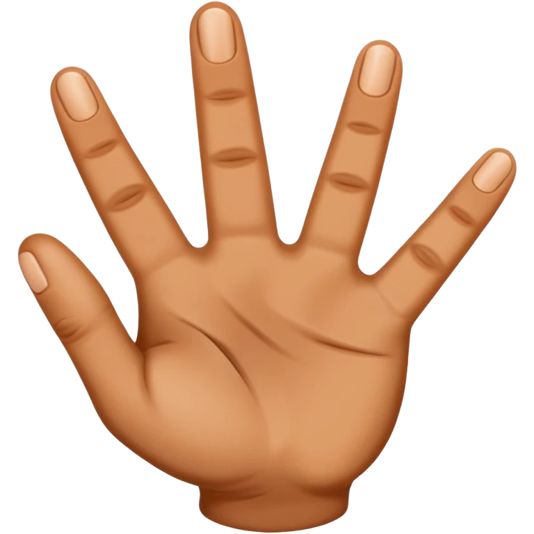 drie fingers emoji