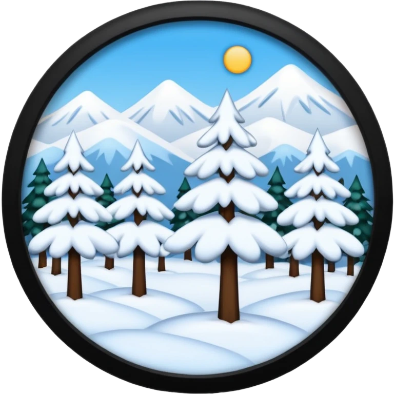 Winter Photo emoji