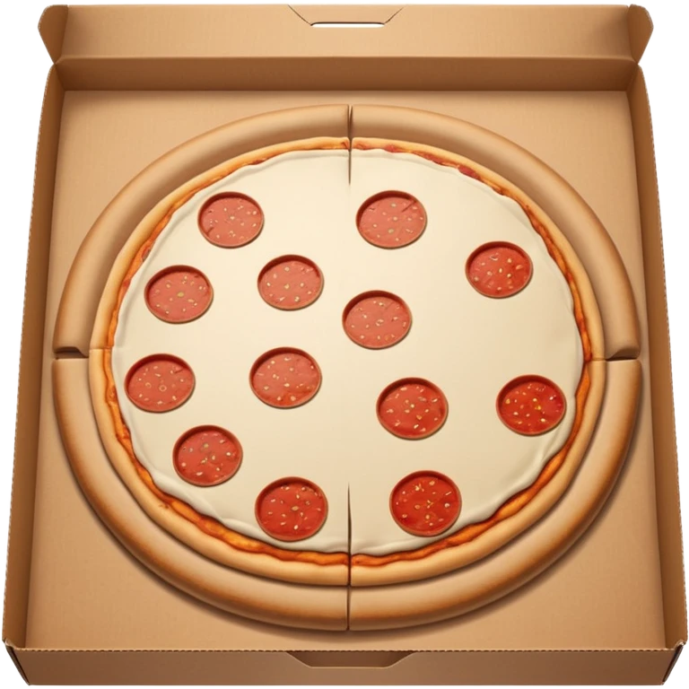 Pizza box is Witten noobini pizza emoji