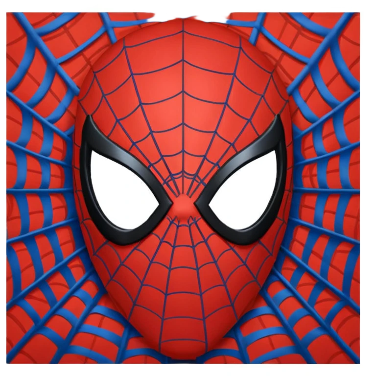 Spider man mask emoji
