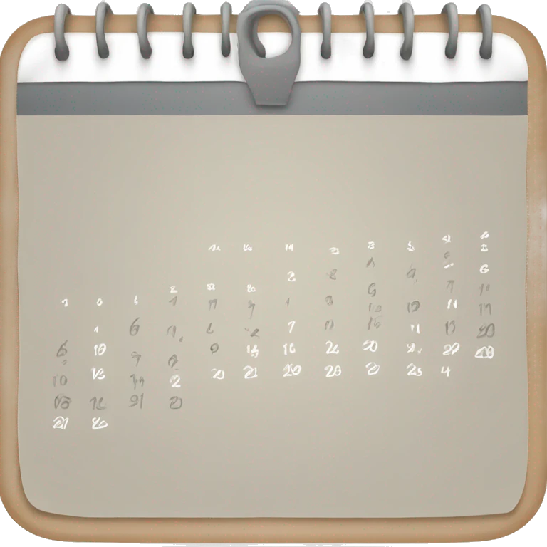 calendar with number 16 emoji