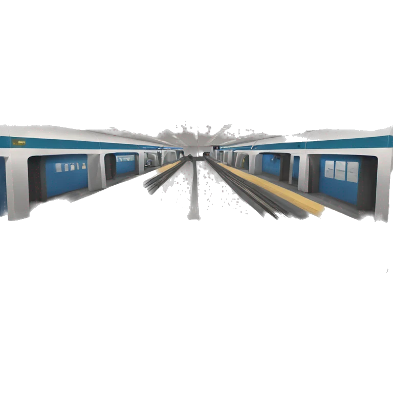 Metro station emoji
