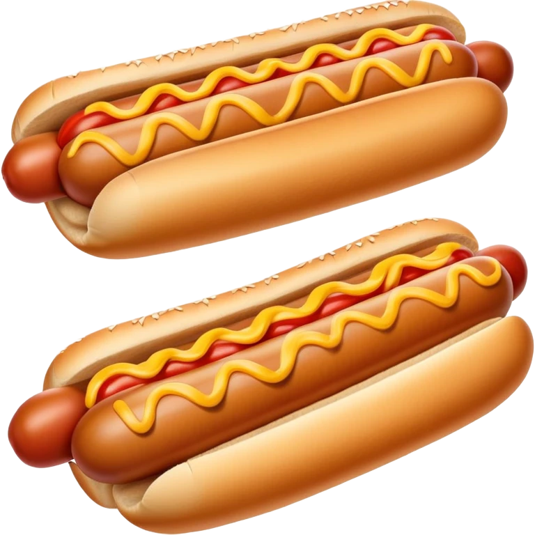 Hotdog with no sauce emoji