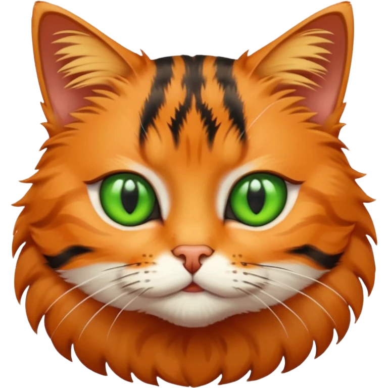 A tabby cat emoji