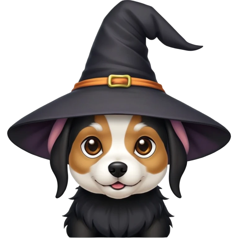 witch dog  emoji