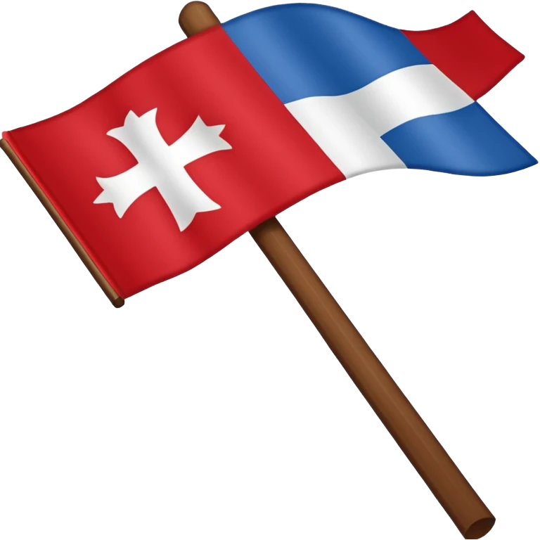 Bandera cruz de borgoña del imperio español emoji