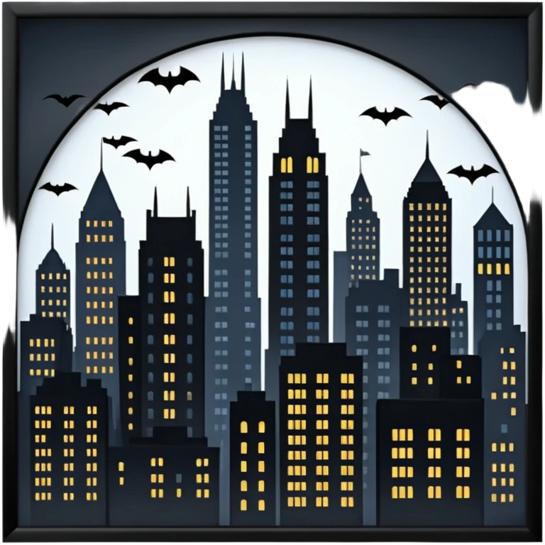 Gotham city  emoji