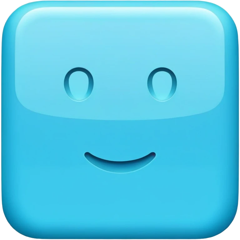 blue square with rounded corners emoji