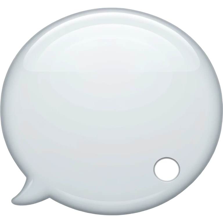 conversation bubble emoji