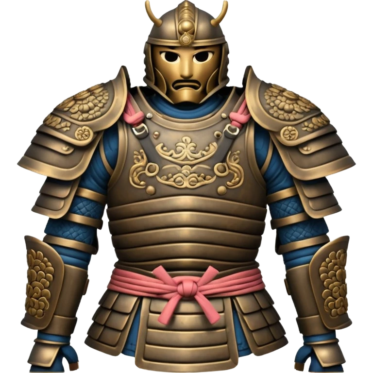 asia samurai armor without head emoji