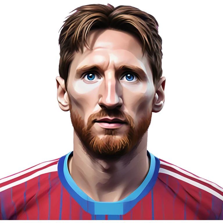 Synthwave Messi in Soviet pixel style, oil paint, epic eyes, intricate lips, exquisite pose, beautiful, desirable, logical, Midsommar  emoji