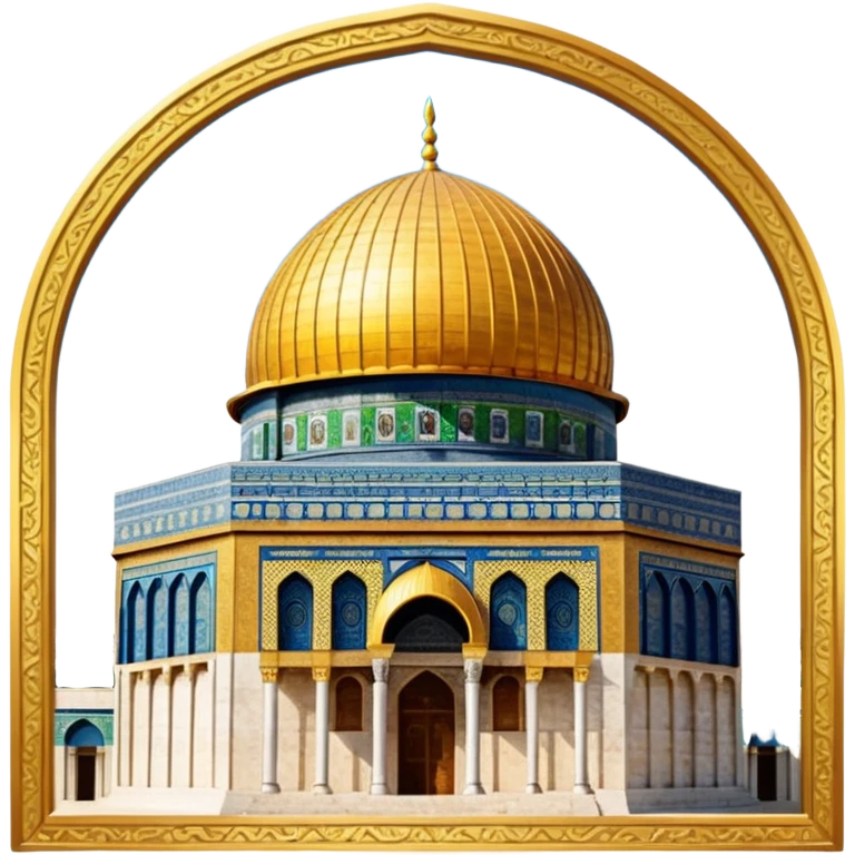 Dome of the rock, Palestine emoji