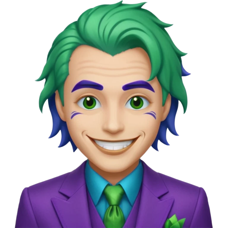 Glitter Blue coringa emoji