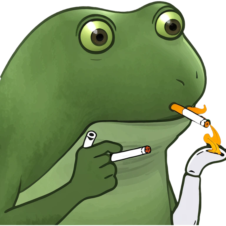 Temu smoking  emoji