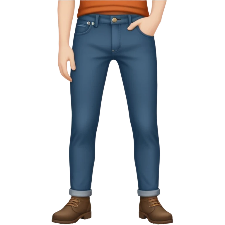hand on pants emoji