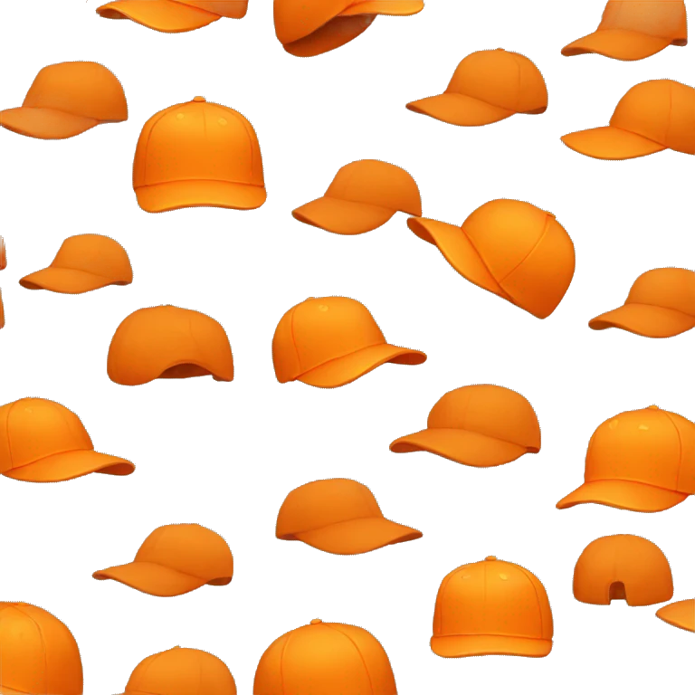orange cap emoji
