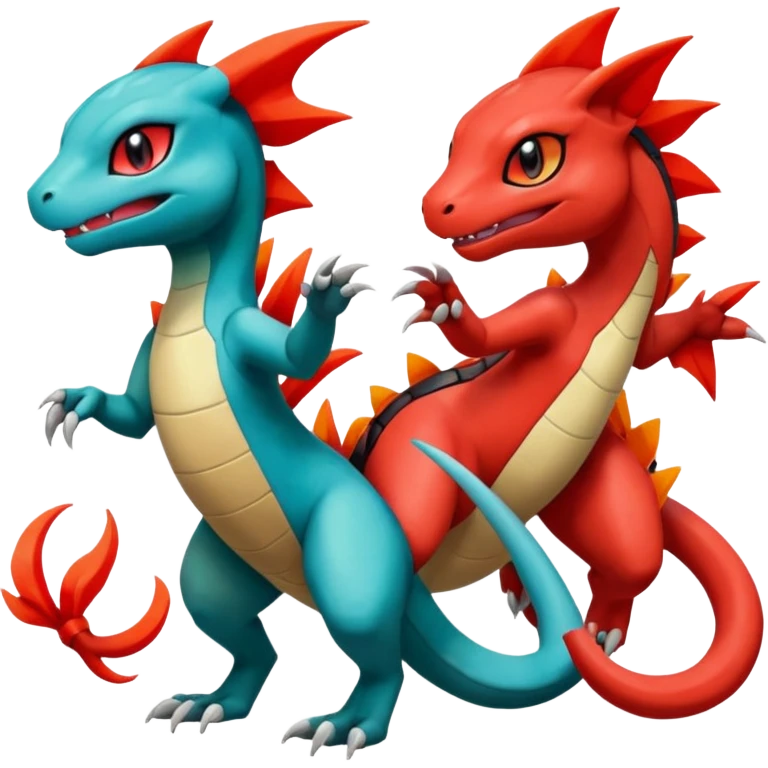 Meloetta-Guilmon-Charmeleon-Salandit-Pokémon-Fakémon-creature emoji
