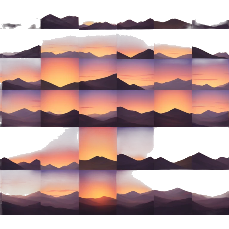Sunset emoji