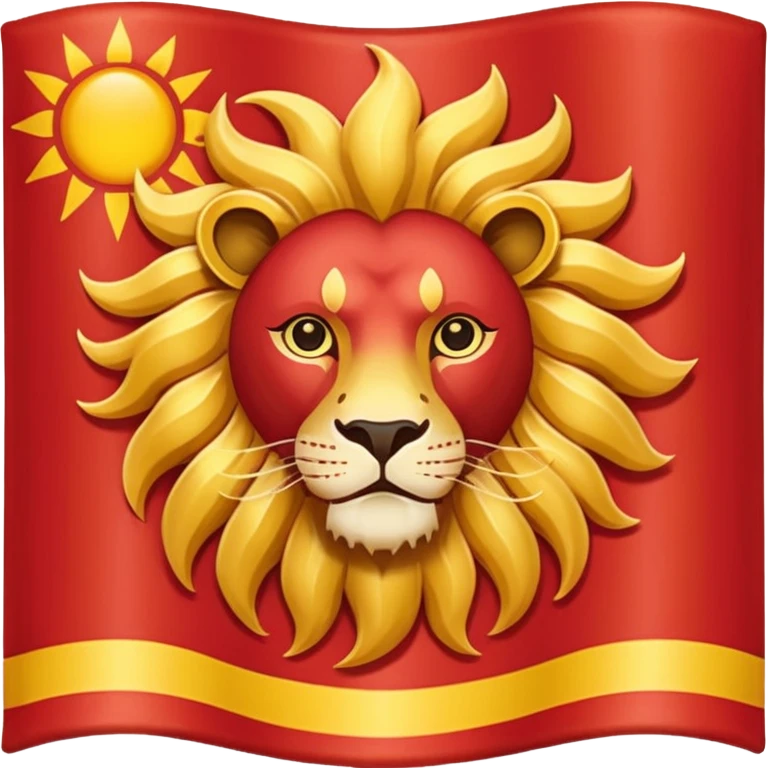 پرچم شیر و خورشید emoji