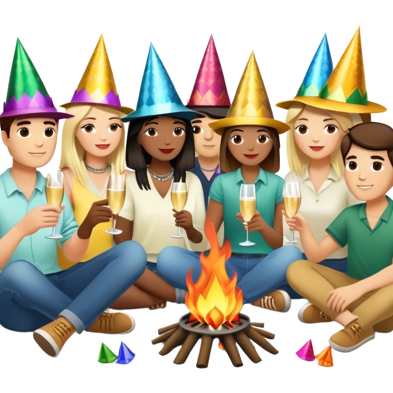coachella Bonfire party emoji