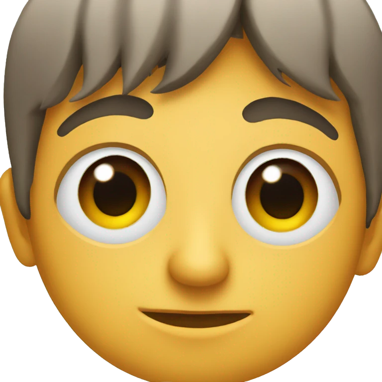 Eyes looking left emoji