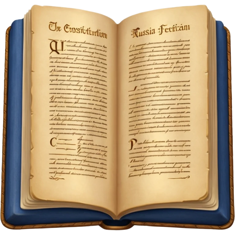 The Constitution of the Russian Federation emoji