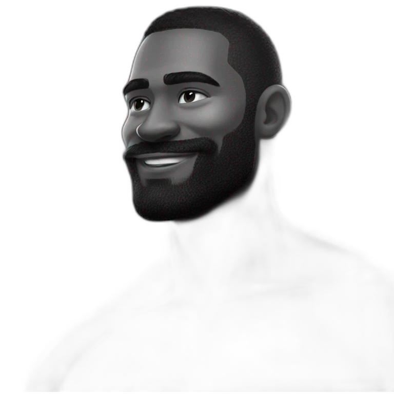 confident manly smile portrait emoji