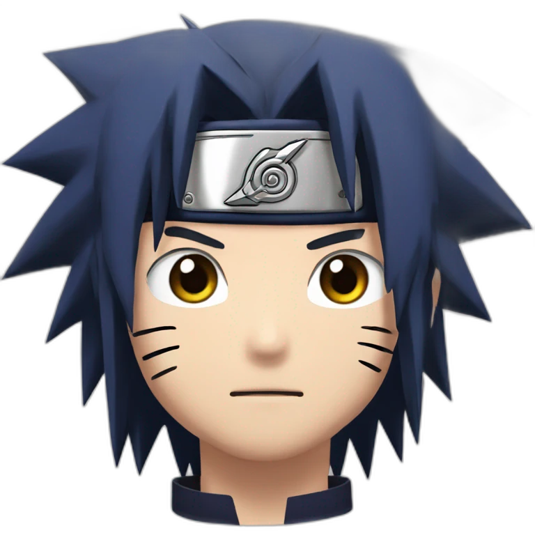 Naruto embrasse sasuke emoji