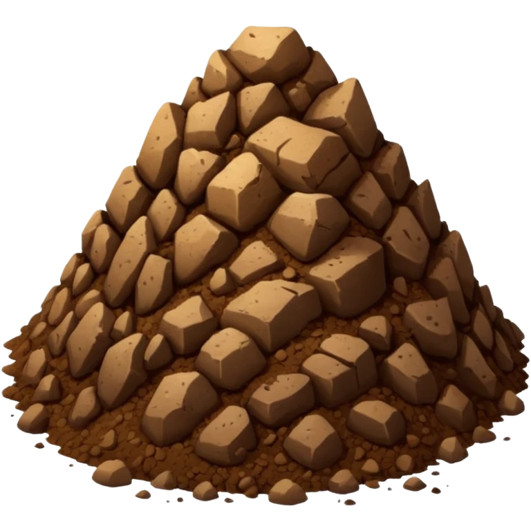 dirt emoji