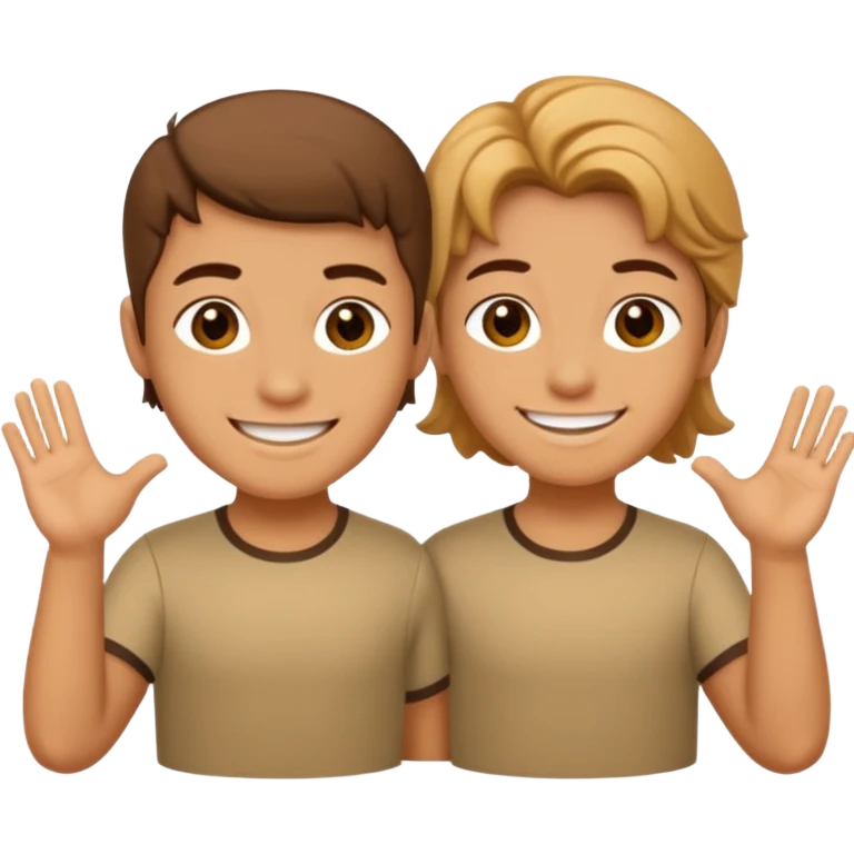 Grok saying hi to Gemini emoji