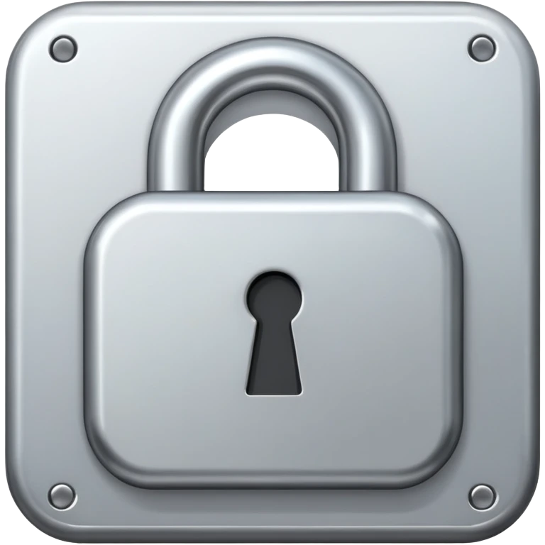 Lock emoji