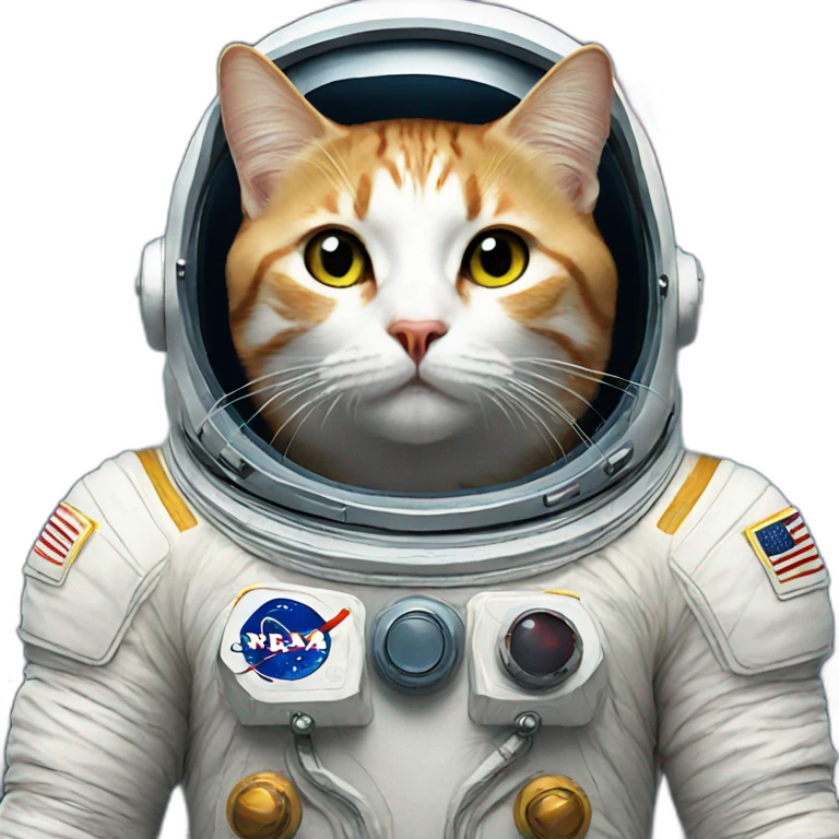 spaceman cat emoji