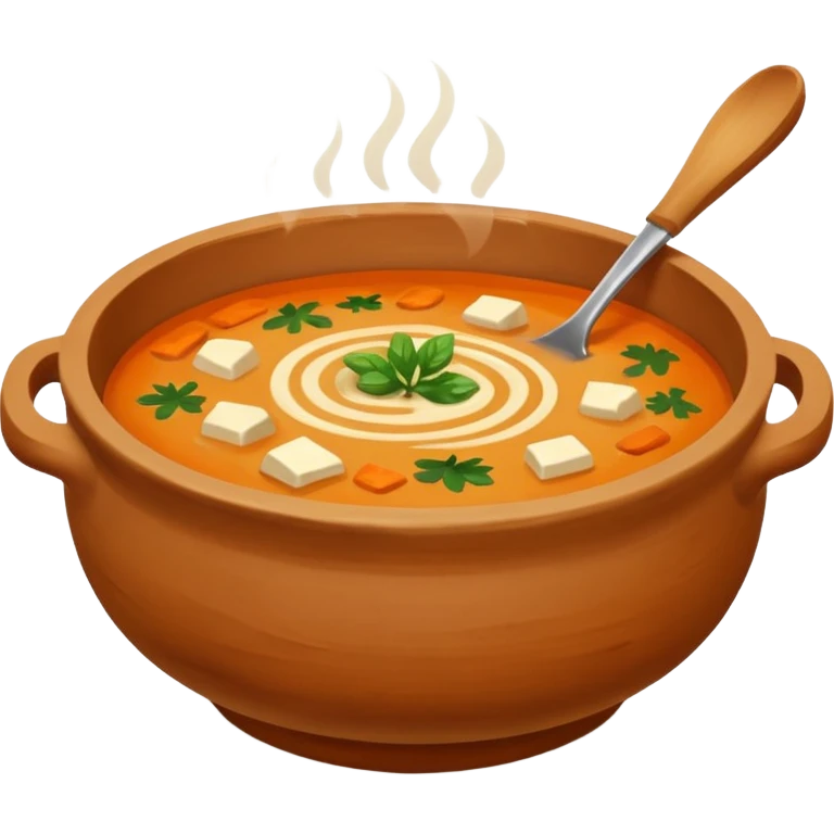 soup in clay emoji