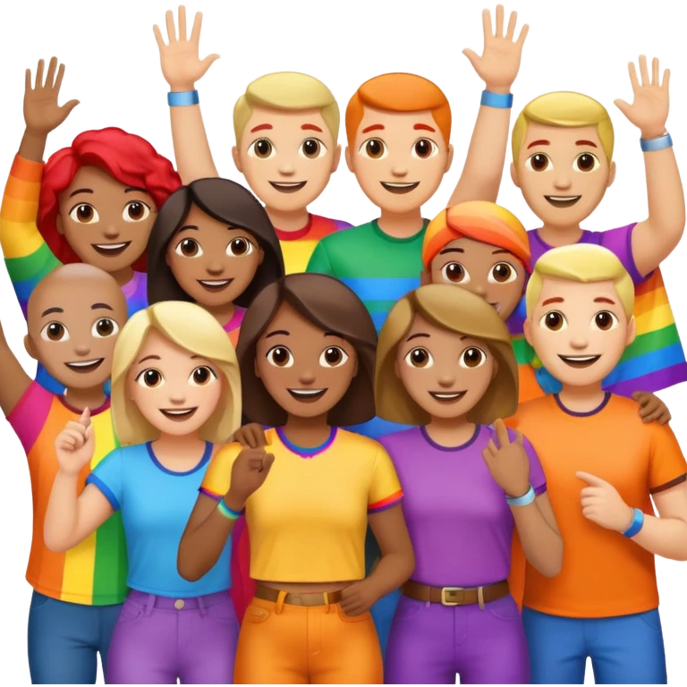 pride charcters emoji