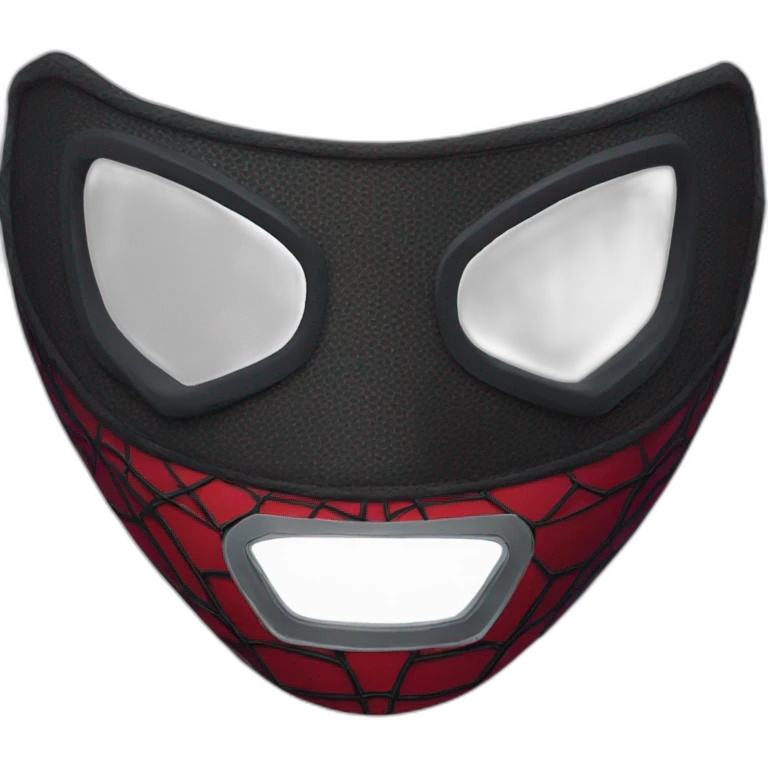 Miles morales mask emoji