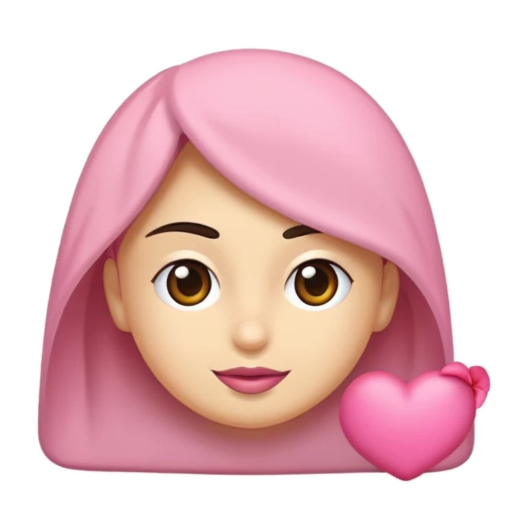 Pembe çiçek  emoji