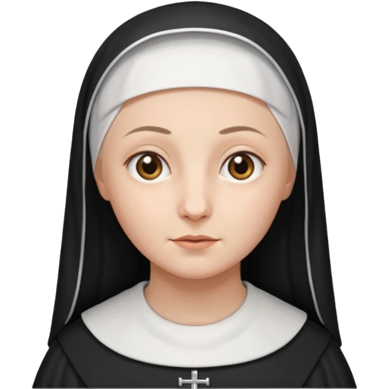 The nun emoji
